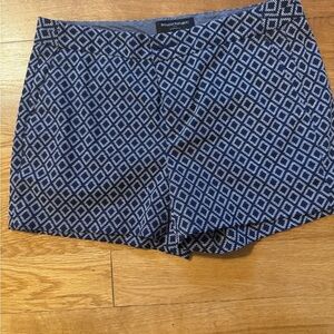 Banana Republic Blue Diamond Pattern Shorts​